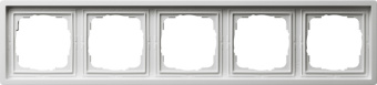 Gira 0215 112 Установочная рамка Gira F100 Белый глянцевый
