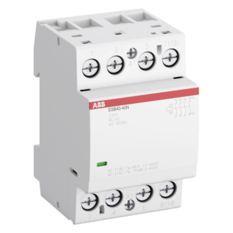 ABB 1SAE341111R0440 Модульный контактор ABB ESB-N 4НО 40А 110В AC/DC, 1SAE341111R0440