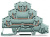 281-532 Четырехуровневые монтируемые на рейку клеммы; Монтируемые на рейку клеммы для подключения электродвигателей; L1 - L2 - L3; для DIN-рейки 35 x 15 и 35 x 7,5; 4 mm2; CAGE CLAMP