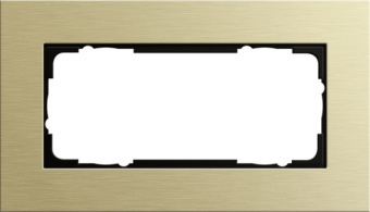 Gira 1002 217 Установочная рамка Gira Esprit Алюминий, светло-золотой