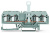 281-659 4-проводные клеммы с размыкателем; для DIN-рейки 35 x 15 и 35 x 7,5; 4 mm2; CAGE CLAMP