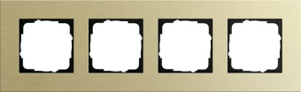 Gira 0214 217 Установочная рамка Gira Esprit Алюминий, светло-золотой